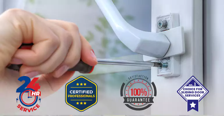Broken Patio Door Handle Repair in Dania Beach