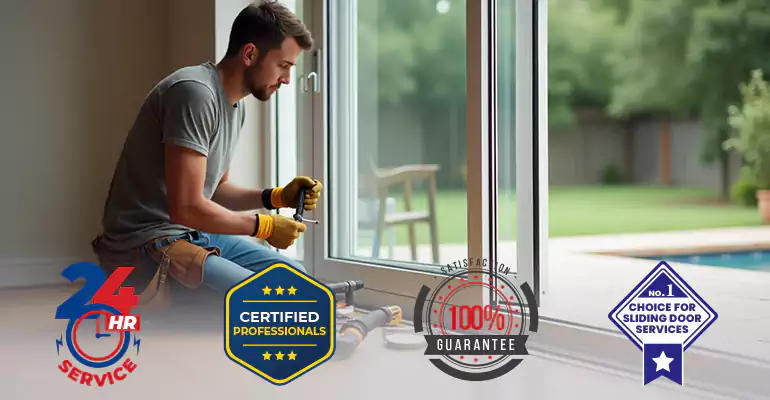 Sliding Door Track Repair in Dania Beach, FL