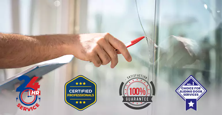 Sliding Glass Door Track Repair in Dania Beach
